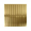 Lux Gold Kit Kat Matt (2.3cm x 14.8cm) 30cm x 30cm Mosaic Tile