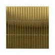 Lux Gold Mini Kit Kat Gloss (1.5cm x 9.8cm) 30cm x 30cm Mosaic Tile