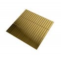 Lux Gold Mini Kit Kat Gloss (1.5cm x 9.8cm) 30cm x 30cm Mosaic Tile