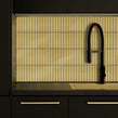 Lux Gold Mini Kit Kat Matt (1.5cm x 9.8cm) 30cm x 30cm Mosaic Tile
