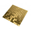Lux Gold Square (2.3cm x 2.3cm) 29.8cm x 29.8cm Mosaic Tile