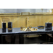 Lux Gold Square (2.3cm x 2.3cm) 29.8cm x 29.8cm Mosaic Tile