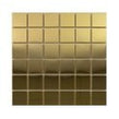 Lux Gold Square Gloss (4.8cm x 4.8cm) 30cm x 30cm Mosaic Tile