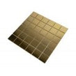 Lux Gold Square Gloss (4.8cm x 4.8cm) 30cm x 30cm Mosaic Tile