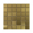 Lux Gold Square Matt (4.8cm x 4.8cm) 30cm x 30cm Mosaic Tile