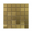 Lux Gold Square Matt (4.8cm x 4.8cm) 30cm x 30cm Mosaic Tile