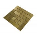 Lux Gold Square Matt (4.8cm x 4.8cm) 30cm x 30cm Mosaic Tile