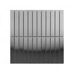 Lux Silver Kit Kat Gloss (2.3cm x 14.8cm) 30cm x 30cm Mosaic Tile