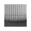 Lux Silver Kit Kat Gloss (2.3cm x 14.8cm) 30cm x 30cm Mosaic Tile