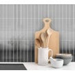 Lux Silver Kit Kat Gloss (2.3cm x 14.8cm) 30cm x 30cm Mosaic Tile