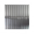 Lux Silver Kit Kat Matt (2.3cm x 14.8cm) 30cm x 30cm Mosaic Tile