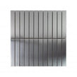 Lux Silver Kit Kat Matt (2.3cm x 14.8cm) 30cm x 30cm Mosaic Tile