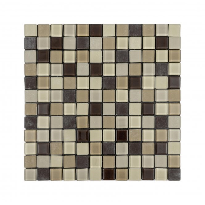 Malla Beige 30cm x 30cm Peel & Stick Mosaic Tile