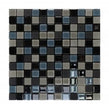 Malla Black 30cm x 30cm Peel & Stick Mosaic Tile