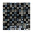 Malla Black 30cm x 30cm Peel & Stick Mosaic Tile