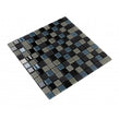 Malla Black 30cm x 30cm Peel & Stick Mosaic Tile