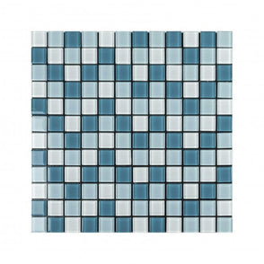 Malla Blue 30cm x 30cm Peel & Stick Mosaic Tile
