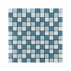 Malla Blue 30cm x 30cm Peel & Stick Mosaic Tile