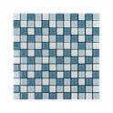 Malla Blue 30cm x 30cm Peel & Stick Mosaic Tile