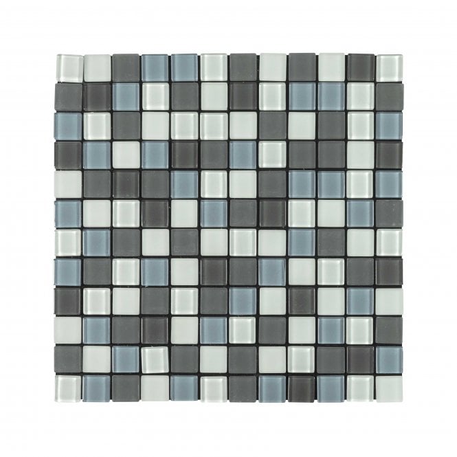 Malla Grey 30cm x 30cm Peel & Stick Mosaic Tile