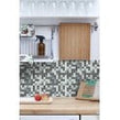 Malla Grey 30cm x 30cm Peel & Stick Mosaic Tile