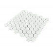 Malla Hexagon White 30cm x 30cm Peel & Stick Mosaic Tile