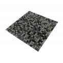 Malla Mini Black 30cm x 30cm Peel & Stick Mosaic Tile
