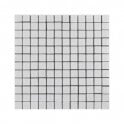 Malla White 30cm x 30cm Peel & Stick Mosaic Tile