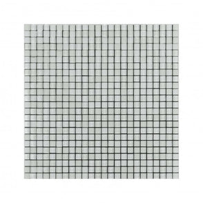 Malla White Mini 30cm x 30cm Peel & Stick Mosaic Tile