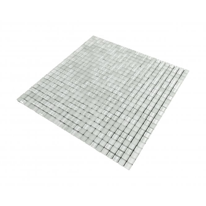 Malla White Mini 30cm x 30cm Peel & Stick Mosaic Tile