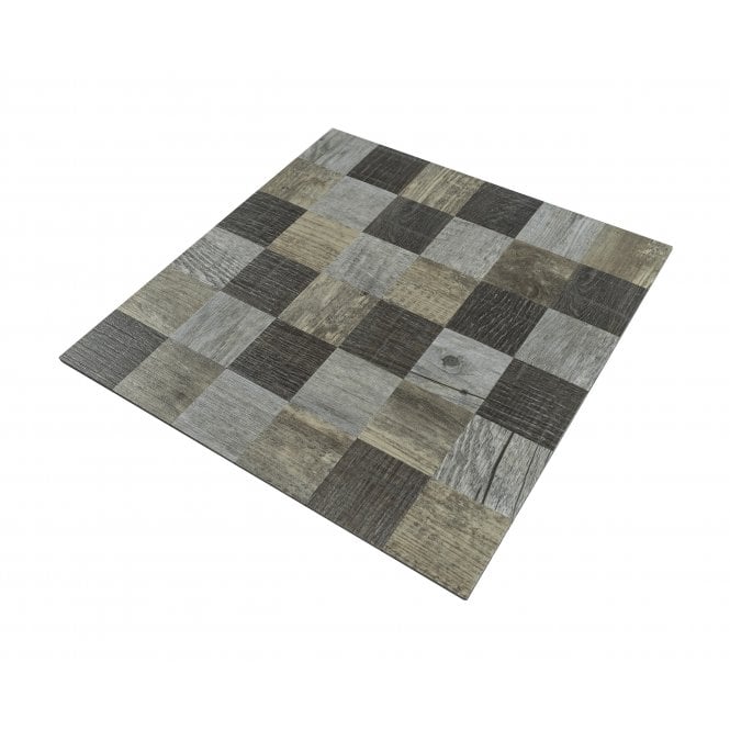 Malla Wood Mosaic 30cm x 30cm Peel & Stick Mosaic Tile