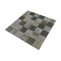 Malla Wood Mosaic 30cm x 30cm Peel & Stick Mosaic Tile