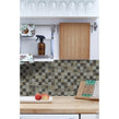 Malla Wood Mosaic 30cm x 30cm Peel & Stick Mosaic Tile