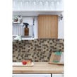 Malla Wood Hexagon Mosaic 30cm x 30cm Peel & Stick Mosaic Tile