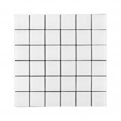 Malla XL White 30cm x 30cm Peel & Stick Mosaic Tile
