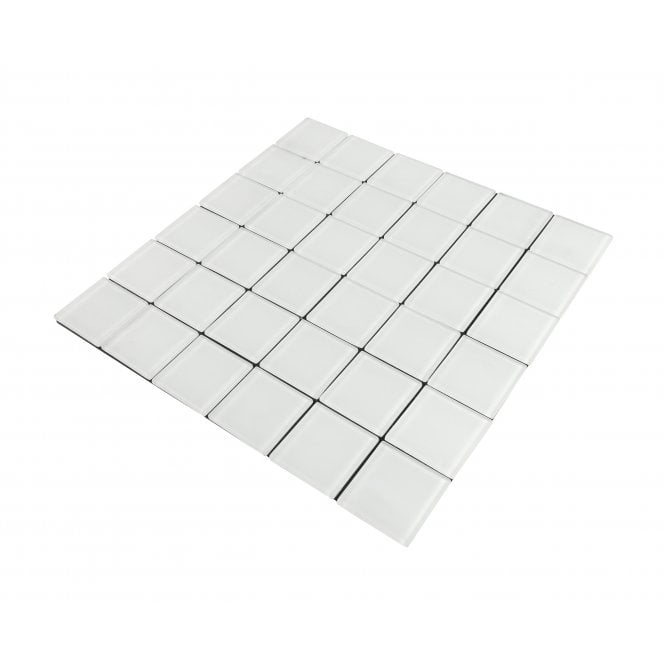 Malla XL White 30cm x 30cm Peel & Stick Mosaic Tile