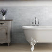 Equipe Mallorca Grey 6.5cm x 20cm Wall Tile