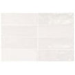 Equipe Mallorca White 6.5cm x 20cm Wall Tile
