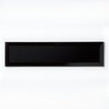 Manhattan Black 7.5cm x 30cm Wall Tile