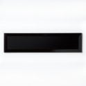 Manhattan Black 7.5cm x 30cm Wall Tile