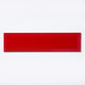 Manhattan Red 7.5cm x 30cm Wall Tile