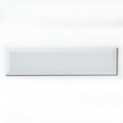 Manhattan White 7.5cm x 30cm Wall Tile