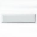 Manhattan White 7.5cm x 30cm Wall Tile