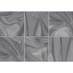 Vives Mankai Silver Grey 23cm x 33.5cm Wall Tile