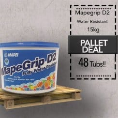 Mapei Mapegrip D2 15kg Pallet Deal - 48 Tubs