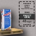 Mapei Mapeker Rapid Set Flex Grey 20kg Pallet Deal 48 Bags