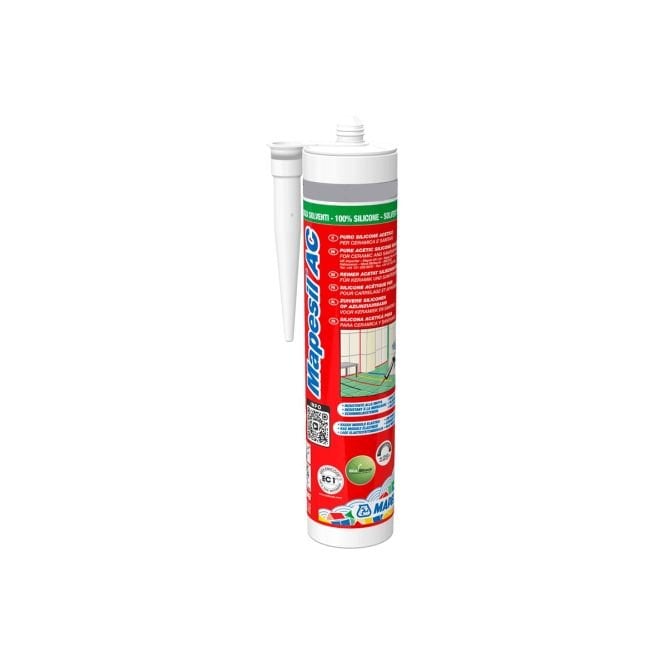 Mapei Mapesil AC Silicone Sealant 100 White 310ml