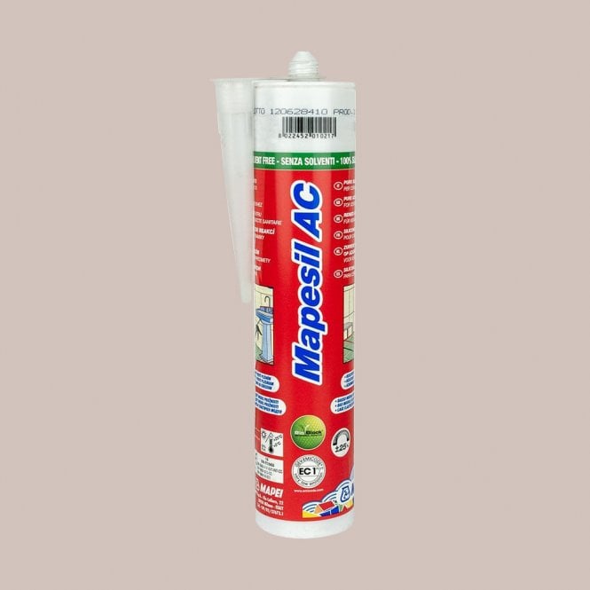 Mapei Mapesil AC Silicone Sealant 123 Ancient White 310ml