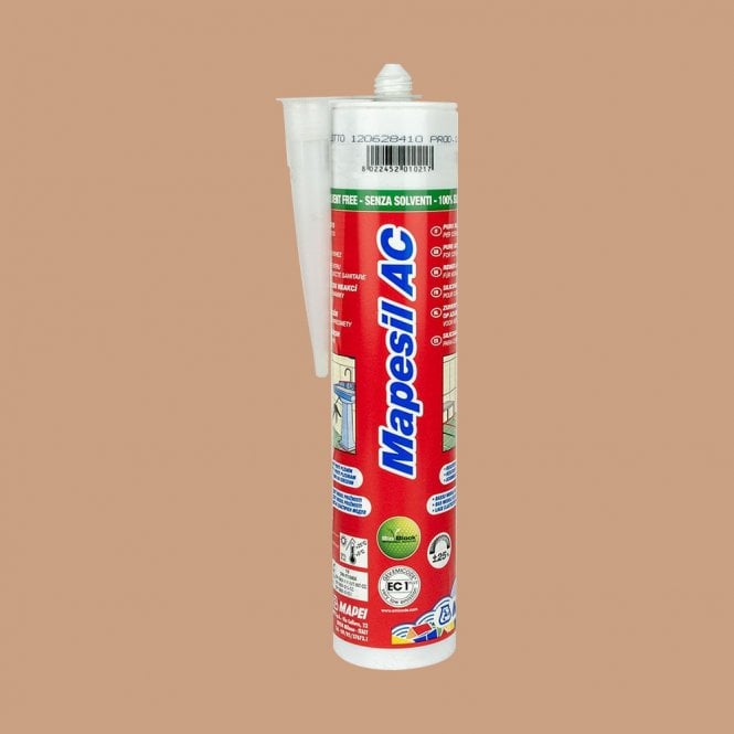Mapei Mapesil AC Silicone Sealant 141 Caramel 310ml