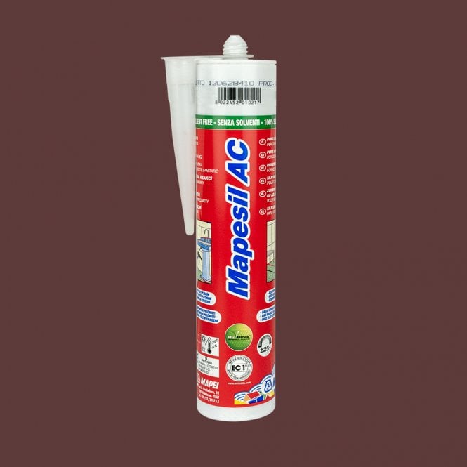Mapei Mapesil AC Silicone Sealant 144 Chocolate 310ml
